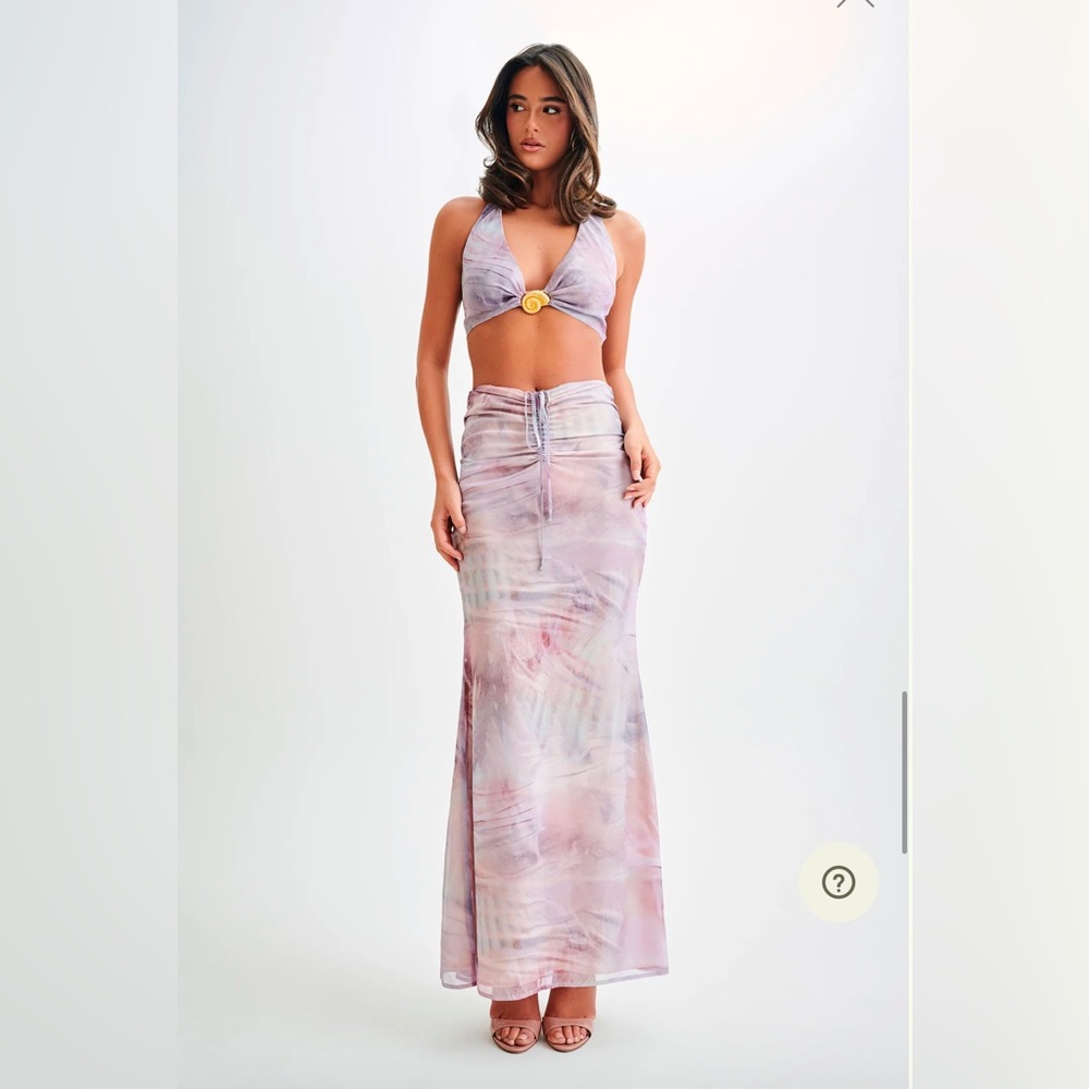 Meshki skirt & top